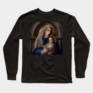 Madonna and Child Long Sleeve T-Shirt